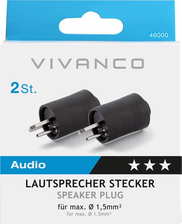 Produktbild Vivanco Lautsprecherstecker