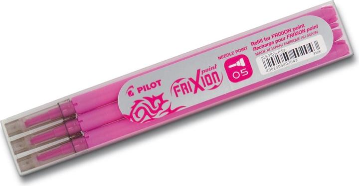 Image du produit Pilot FriXion Refill Point Set à 3 (Recharger, Pink, 0.25 mm)
