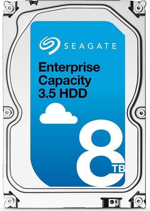 Produktbild Seagate EXOS 7E8 Enterprise Capacity 3.5 8TB HDD 7200rpm SAS 12Gb/s 256MB cache 8,9cm 3,5Zoll 24x7 4K Nat... (8 TB, 3.5")