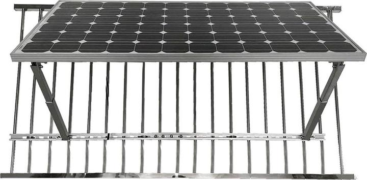Image du produit Offgridtec Support de module solaire pour balustrade de balcon Hauteur de cadre 3035mm Inclinable (90 W, 14.90 kg)