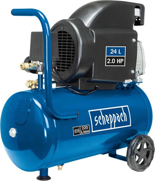 Actual product image Scheppach Compressor HC26 (8 bar, 24 l)