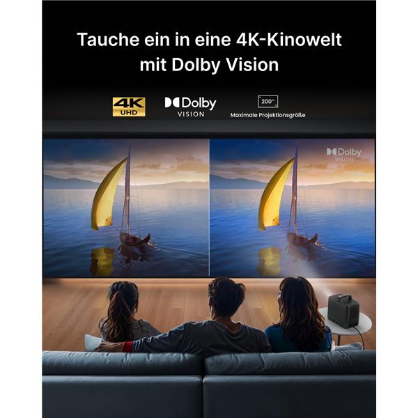 Image du produit Nebula Cosmos Laser 4K SE noir (DHU, 1800 lm)