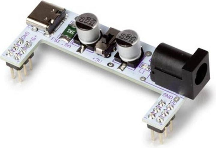 Image du produit Whadda WPM467 Breadboard Module d'alimentation 3.3V / 5V