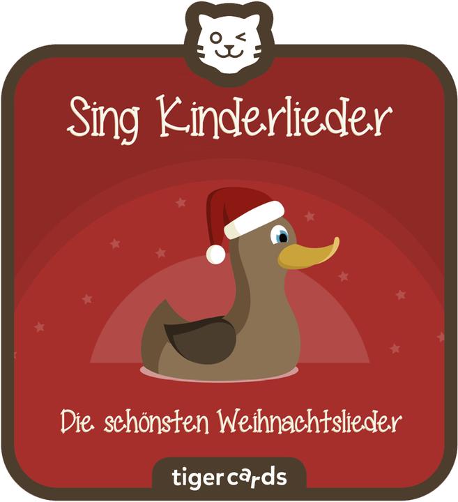 Immagine prodotto Tigermedia tigercard - Canta Kinderlieder - Le più belle canzoni di Natale (Tedesco)