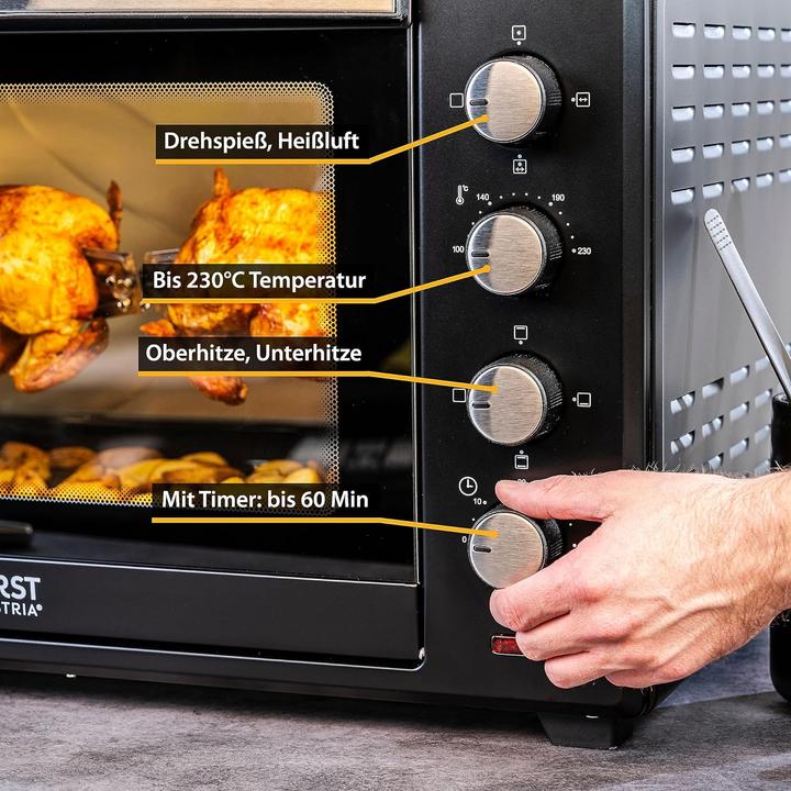 Produktbild TZS First Austria Minibackofen