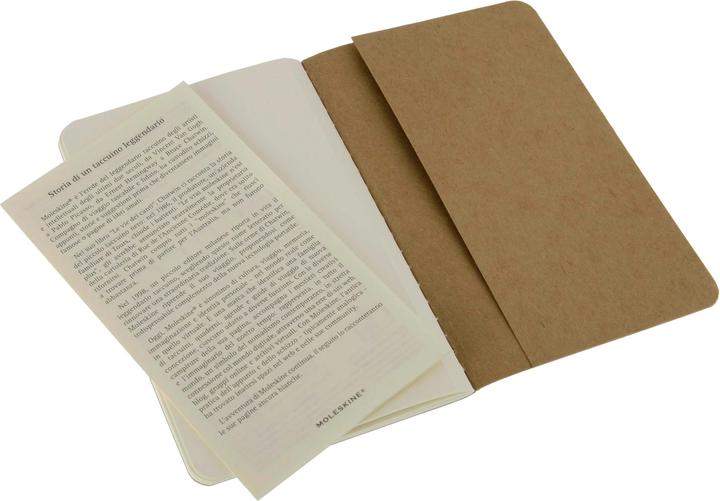 Produktbild Moleskine Cahier Pocket (A6, Blanko, Weicher Einband)