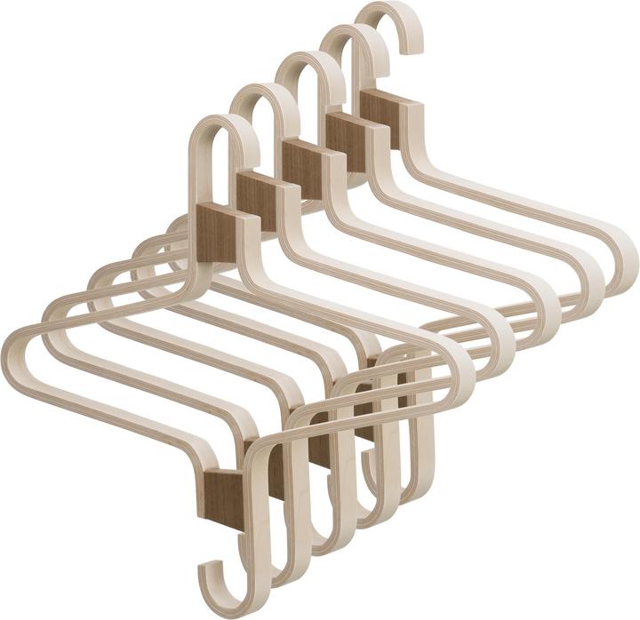 Produktbild Nordic Hysteria Eikun Kleiderbügel im 5er-Set Birke