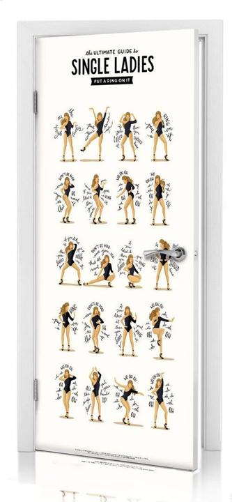 Produktbild Trenddeko Tohmé - Single Ladies (91 x 200 cm)