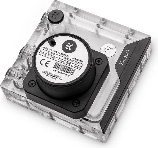 Image du produit EKWB EK-Quantum Kinetic3 FLT D5 PWM combinaison réservoir et pompe - 120mm, D-RGB