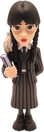 Actual product image Minix - TV Series #123 - Mercredi - Mercredi Addams avec La Chose - Figurine 12cm