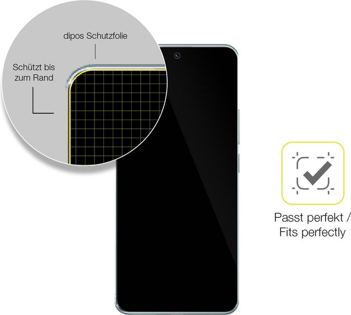 Image du produit Dipos Film de Protection d’écran Full-Cover 3D (1 pièce(s), Xiaomi Redmi Note 14 Pro+ 5G)