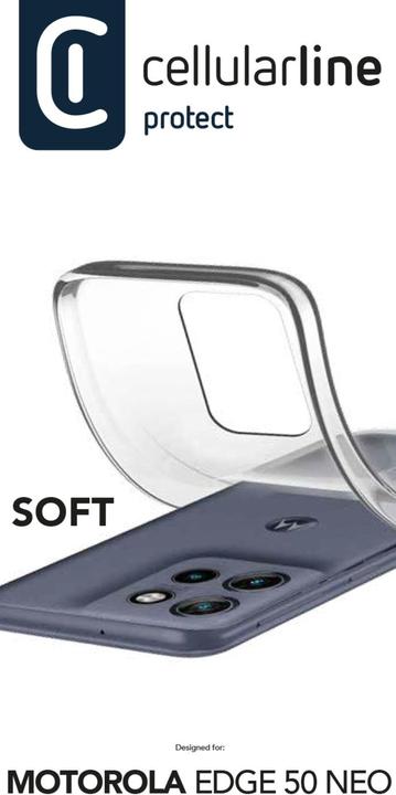 Produktbild Cellularline Soft Case (Motorola Edge 50 Neo)