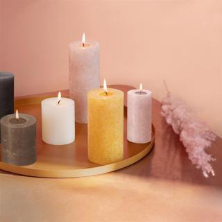 Actual product image Bolsius Pillar candle 'Rustiko Shine (1 pcs.)
