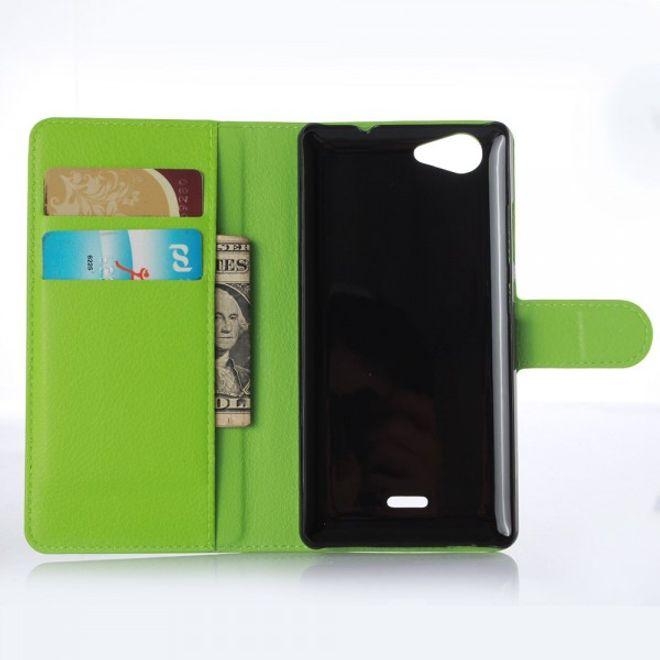 Produktbild Leder Cover mit Litchitextur (Wiko Pulp 4G)
