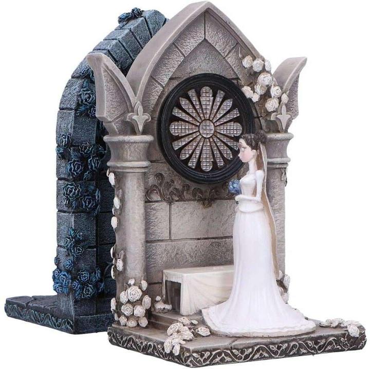 Actual product image Nemesis Now Corpse Bride Emily und Victorial Buchstützen 19 cm