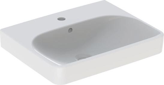 Actual product image Geberit Keramag / Washbasin Smyle Square 55 cm white 500259011 (440 mm, 550 mm)