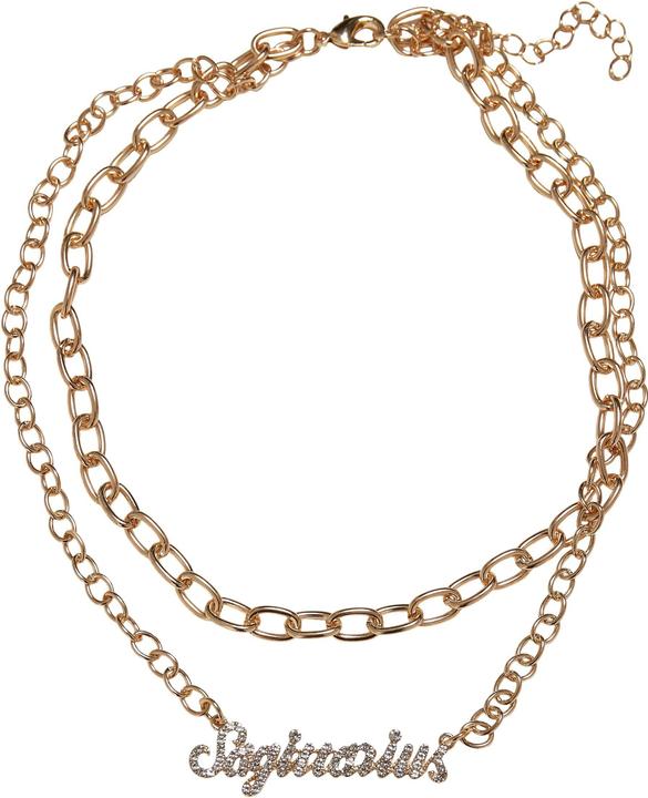 Produktbild Urban Classics Diamond Zodiac Golden Necklace (Eisen, Zink)