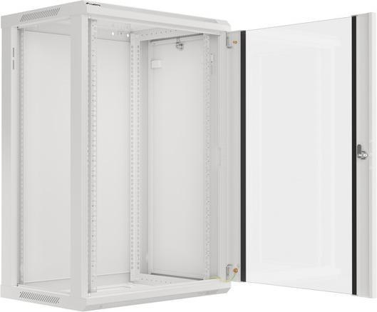 Produktbild Lanberg Wand- Rack 19 " 18U 600X450mm grau (18 HE, 19 Zoll Rack)