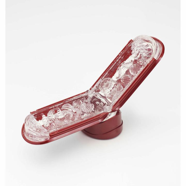 Actual product image Tenga Flip 0 Red Warmer