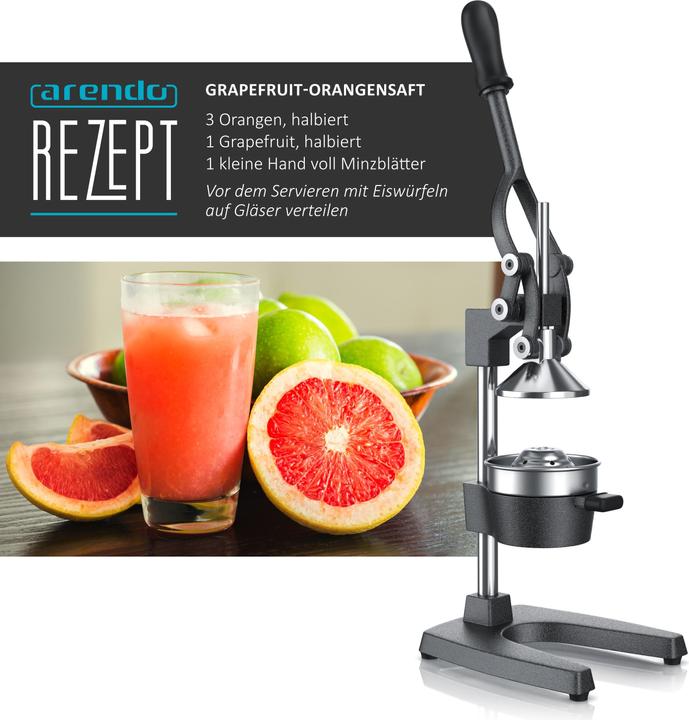 Actual product image Arendo Juicer