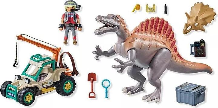 Image du produit Playmobil Attaque de spinosaurus sur une fouille de dinosaure (71820, Dinosaures Playmobil)