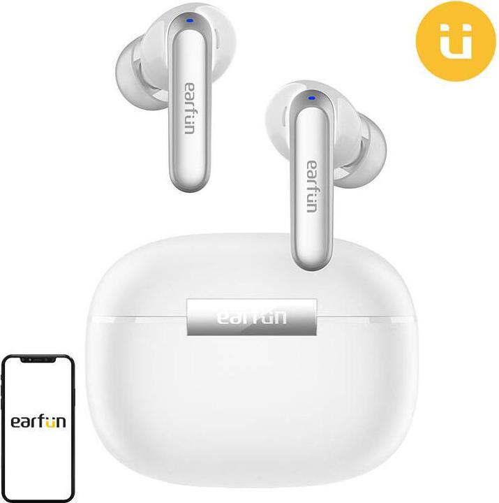 Image du produit EarFun Casque TWS Air2 (blanc) (40 h, Sans fil)