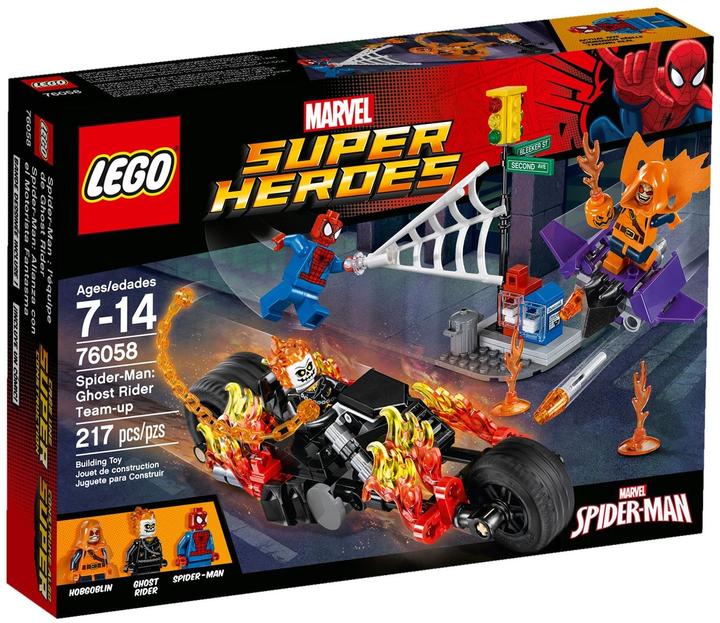 Actual product image LEGO Marvel Super Heroes Spider-Man: Ghost Riders Allies (76058, LEGO Marvel)