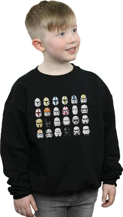 Produktbild Star Wars Trooper Helmets Sweatshirt Jungen (152, 158)