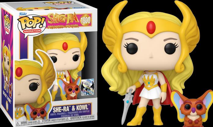 Produktbild Funko Masters of the Universe POP! & Buddy Vinyl Figur She-Ra w/Kowl 9 cm