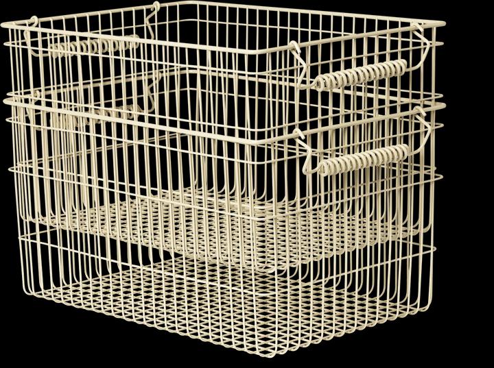 Actual product image Ferm Living Cala Stackable Baskets (2 x, 36 x 26 x 20 cm)