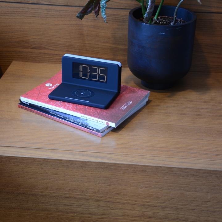 Image du produit KSIX Réveil & chargeur QI