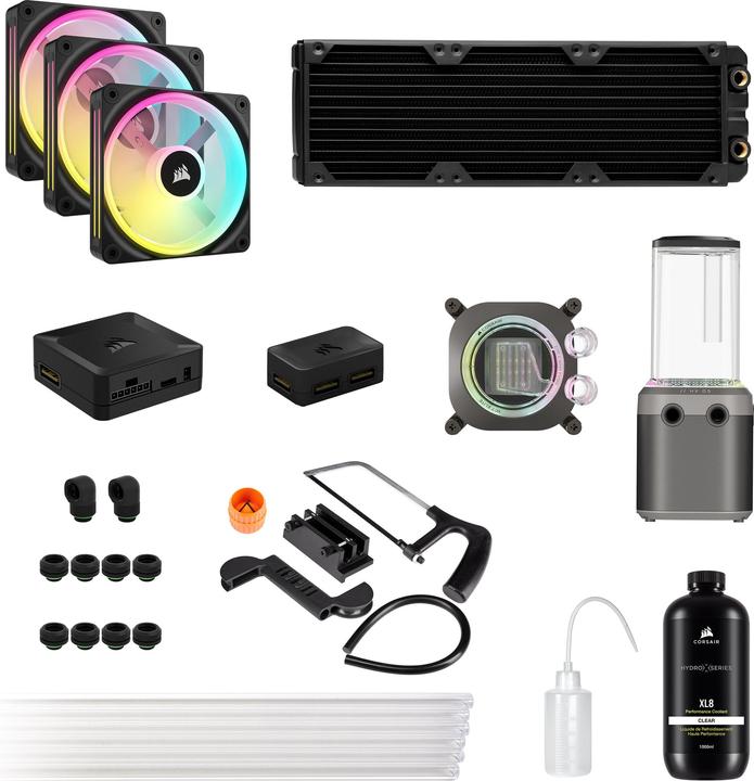 Corsair Hydro X iCUE XH405i RGB Kit grey