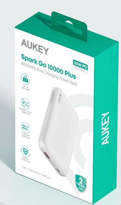 Immagine prodotto Aukey Spark Go Plus (10000 mAh, 22.50 W, 37 Wh)