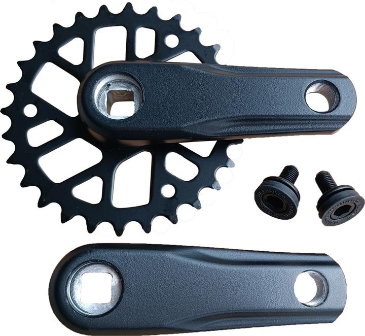 Actual product image Mustang Velo Crankset A10KP, 28T. 100mm (100 mm)