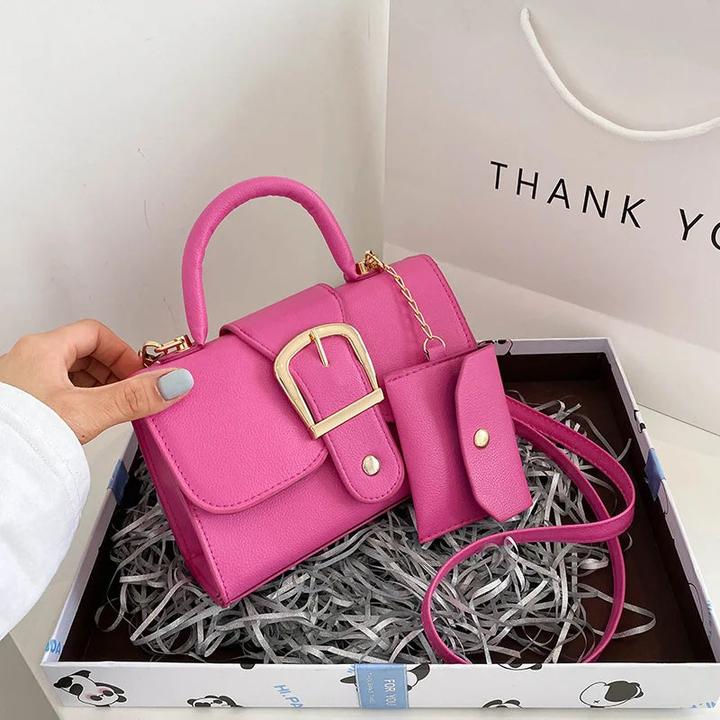Image du produit Only-Bags.Store Mode Kleine Handtaschen und Geldbörsen Designer Umhängetasche Casual Flap Crossbody Top Handle Bags