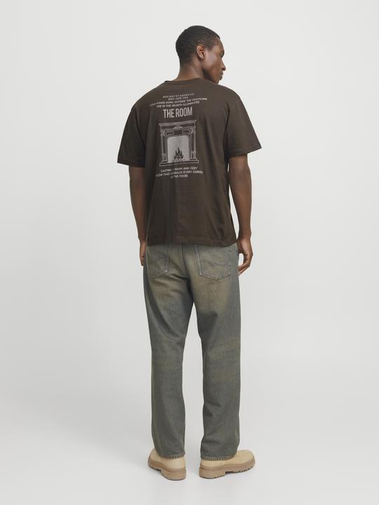Actual product image Jack & Jones Printed round neck T-shirt T-shirt (XL)