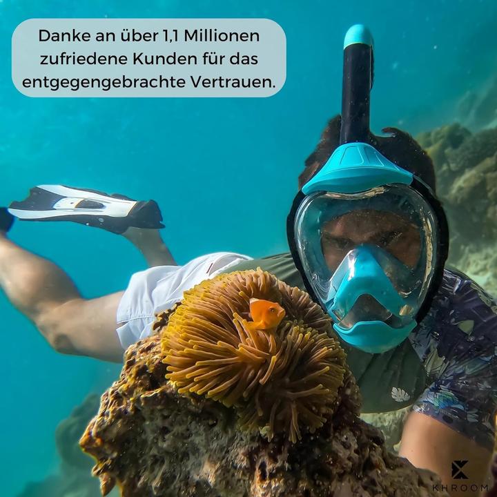Actual product image Khroom Snorkel mask