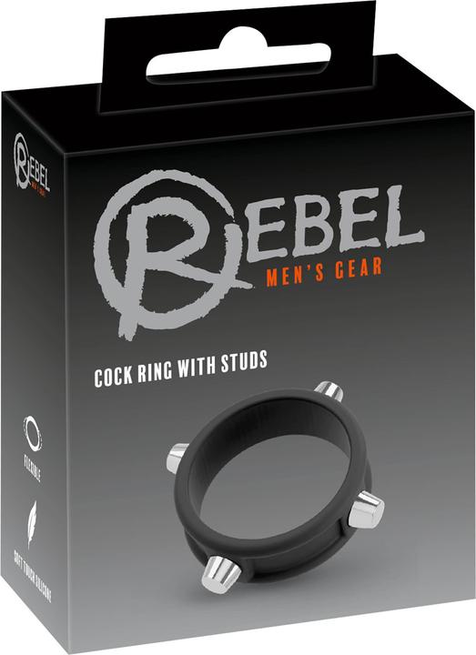 Produktbild Rebel Cock Ring with Studs (3.50 cm)