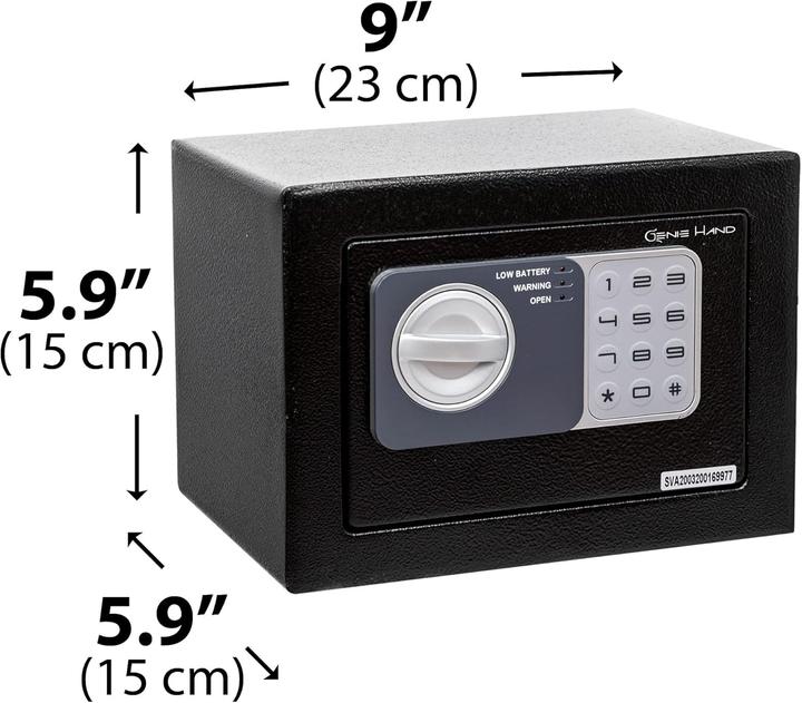 Produktbild Genie Hand Möbeltresor mit Zeitschloss (4.70 l)