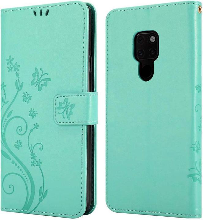 Image du produit Cadorabo Couverture du livre de fleurs (Mate 20)