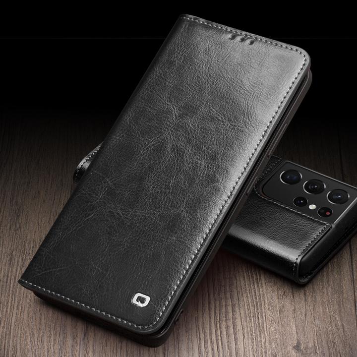 Actual product image QiAlino Cover Flip (Samsung Galaxy S21 Ultra 5G)