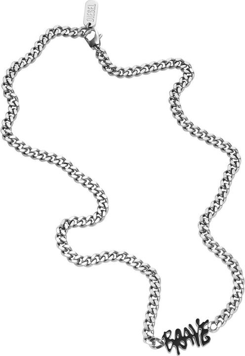 Immagine prodotto Diesel Collana in acciaio (Acciaio inossidabile, Smalto, 50 cm)