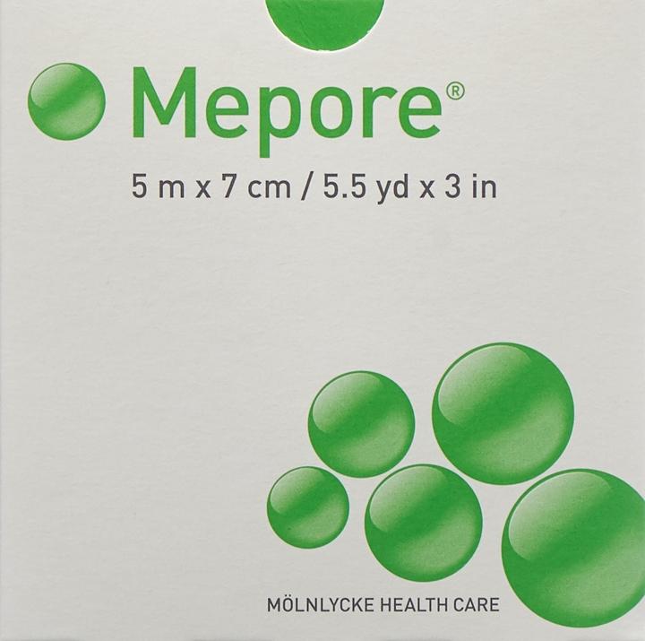 Produktbild Mepore Wundschnellverband 7 cm x 5 m, 1 rouleau (1 x)