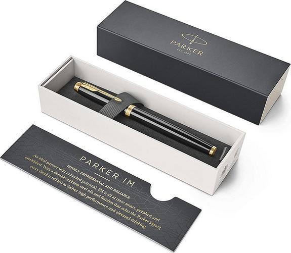 Produktbild Parker Pen IM Black Lacquer G.C. (Gold, Schwarz, 1 x)