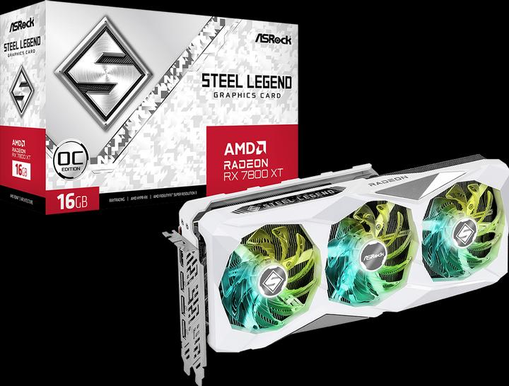 Produktbild AsRock Radeon RX 7800 XT Steel Legend (16 GB)