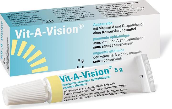Produktbild OmniVision Augensalbe Vit-A-Vision (Balsam, Nacht)