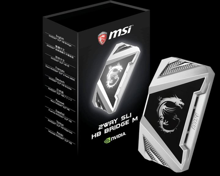 Actual product image MSI HB SLI-Bridge (6 cm)