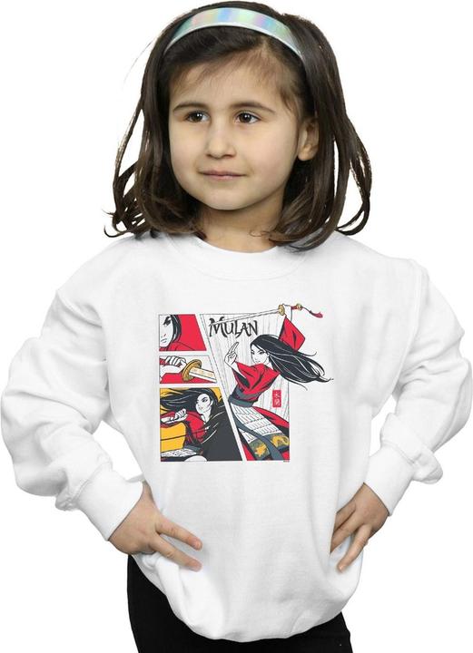 Immagine prodotto Disney Mulan Movie Comic Style Felpa Ragazze (116)