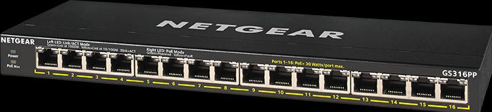 Produktbild Netgear GS316PP (16 Ports)