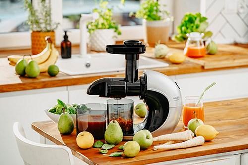 Actual product image Adler AD 4130 Slow Juicer, Stainless Steel/Black (EU plug)